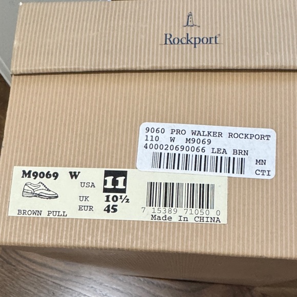 Rockport Tan Leather Men's Boots - Picture 3 of 3